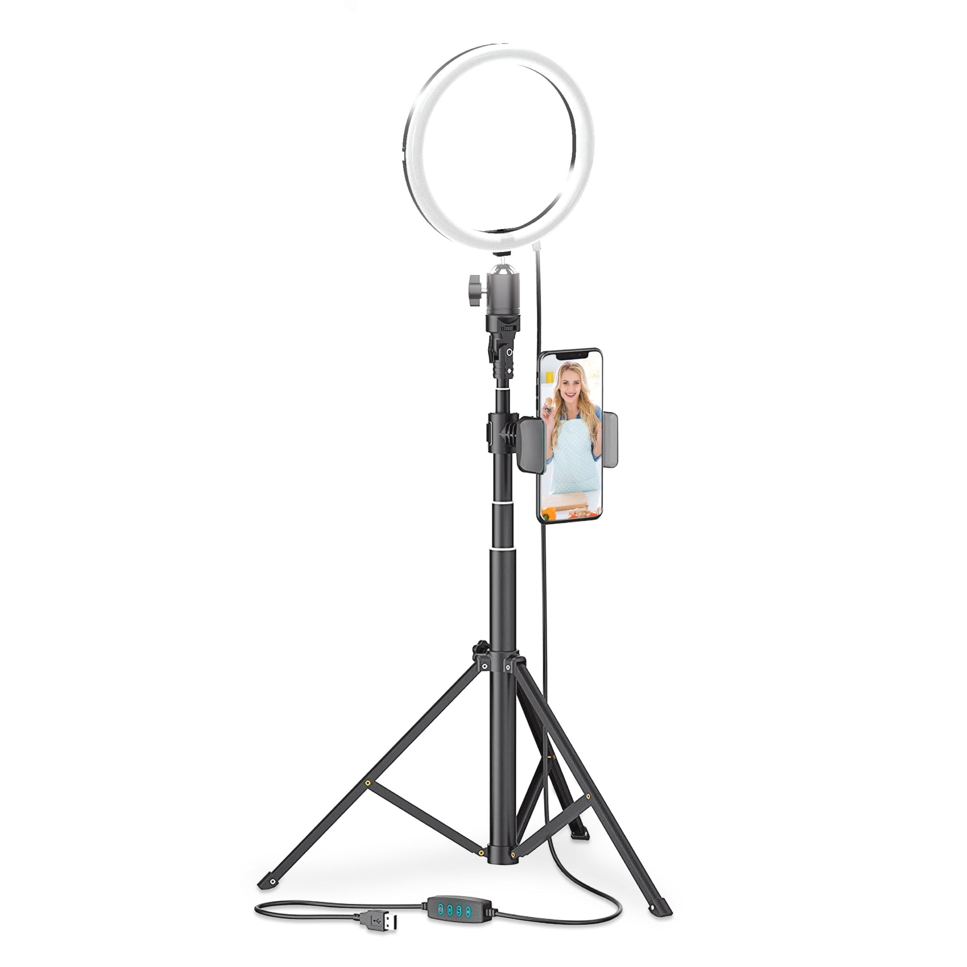 8" Selfie Ring Studio Light