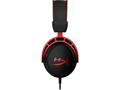 Cloud Alpha Wired Over-Ear Gaming Headset, Red
